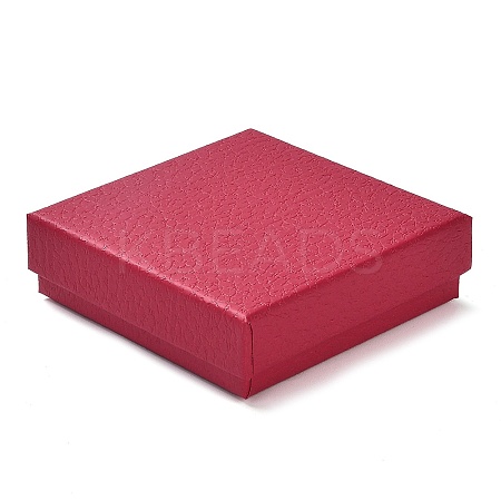 Square Cardboard Necklace Box X1-CBOX-Q038-02E-1
