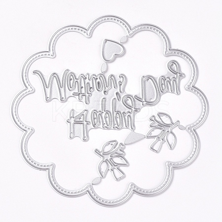 Frame Metal Cutting Dies Stencils X-DIY-I023-08-1