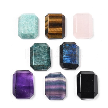Natural Mixed Stone Cabochons G-B139-03-1