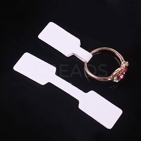 Paper Jewelry Display Price Label Cards LS-CDIS-H004-02A-1