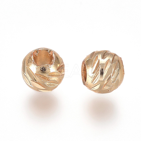 Brass Spacer Beads KK-TAC001-77G-1