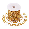 Aluminium Twisted Chains Curb Chains CHA-TA0001-05G-9