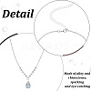 Crystal Rhinestone Jewelry Set SJEW-GO0001-01-3