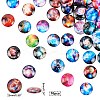 Glass Cabochons GGLA-R040-25mm-02-2
