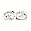 Non-Tarnish 201 Stainless Steel Pendants STAS-E188-07P-3