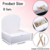 Folding Paper Gift Boxes with Ribbon CON-WH20001-11C-01-2