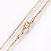 304 Stainless Steel Rope Chain Necklaces MAK-L015-11A-1