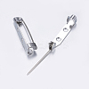 Tarnish Resistant 304 Stainless Steel Pin Brooch Back Bar Findings LS-STAS-L198-09P-2
