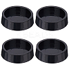 4Pcs Plastic Antislip Furniture Wheel Stopper FIND-GF0005-83-1