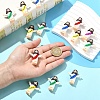 30Pcs 5 Colors Easter PVC Plastic Jesus Display Decoration DJEW-YW0001-10-4
