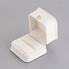 PU Leather Ring Gift Boxes LBOX-L005-A03-3