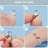 304 Stainless Steel Lobster Claw Clasps STAS-SP0001-73A-6