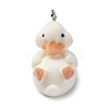 Flocky Resin Pendants FIND-S001-14H-1