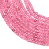 Natural Pink Tourmaline Beads Strands G-RM250101-A4-3