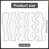 1Set Acrylic Quilting Template Set FIND-AN0001-69-2