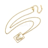304 Stainless Steel Necklace LS-NJEW-D330-01G-02-2