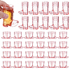 Cowboy Boots Shape PS Plastic Wine Glasses for Doll Miniatures FIND-WH0199-336A-1