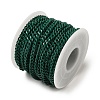 Spray Painted 304 Stainless Steel Curb Chains STAS-B067-05B-07-3