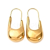 304 Stainless Steel Hoop Earrings EJEW-K315-04G-2