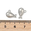 304 Stainless Steel Charms STAS-E500-13P-04-3