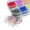 48G 12 Colors Transparent Electroplate Crushed Glass Craft GLAA-FS0001-65-3