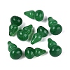 Dyed Natural White Jade Pendants G-Q601-42C-1