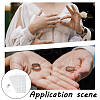 20Pcs Silicone & Acrylic & EVA Invisible Ring Size Adjuster FIND-NB0006-70-5