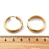 201 Stainless Steel Hoop Earrings LS-EJEW-P304-15A-G-5