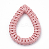 Handmade Spray Painted Reed Cane/Rattan Woven Linking Rings LS-WOVE-N007-05D-2