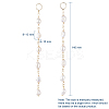 Natural Cultured Freshwater Pearl Dangle Earrings EJEW-JE03827-01-5