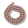 Eco-Friendly Dyed Glass Pearl Beads Strands LS-HY-A008-6mm-RB085-3