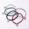 304 Stainless Steel Charm Bracelets BJEW-JB02461-1