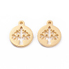 304 Stainless Steel Charms STAS-I151-42G-1