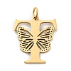 Ion Plating(IP) 201 Stainless Steel Pendants STAS-N103-184G-T-1
