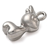 304 Stainless Steel Pendants STAS-M070-06P-2