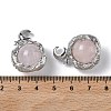 Natural Rose Quartz Pendants G-A298-02P-07-3
