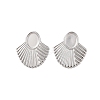 Non-Tarnish 304 Stainless Steel Earrings STAS-S125-08P-1