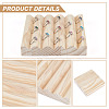 5-Slot Wood Rings Display Stands RDIS-WH0006-30-5