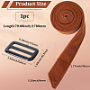 Tie a Knot Cloth Waist Belts with Buckle AJEW-WH20003-08A-2