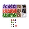 15 Grids DIY Acrylic & ABS Plastic & Wood Beads Jewelry Making Finding Kits DIY-L073-02-1
