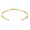 Twisted Brass Enamel Cuff Bangle BJEW-T020-02H-NF-2