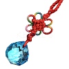 Glass Round Ball Hanging Ornaments HJEW-Z006-01A-2