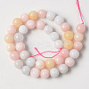 Natural Quartz Beads Strands G-T129-10-10mm-2