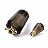 Faceted Natural Smoky Quartz Pendants LS-G-T131-14C-4