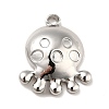 Non-Tarnish 304 Stainless Steel Pendants STAS-A066-01P-1