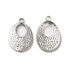 Non-Tarnish 304 Stainless Steel Pendant STAS-H212-22P-1