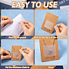 100Pcs Ractangle Kraft Paper Necklace Earring Display Cards AJEW-TA0001-26A-4