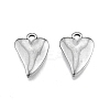 Non-Tarnish 201 Stainless Steel Pendants STAS-N099-12-3