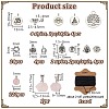 DIY Gemstone Chakra Theme Pendant Decoration Making Kit DIY-OC0011-97B-2