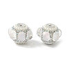 Sparkling Acrylic Rhinestone Beads CLAY-NH0003-01S-04-1